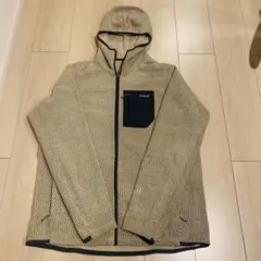 パタゴニア　メンズ　R1 エア・フルジップ・フーディ　L