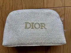 【未使用品】Dior ノベルティ ポーチ ゴールドのサムネイル