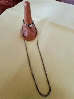 シルバー ツイストチェーン ネックレス
