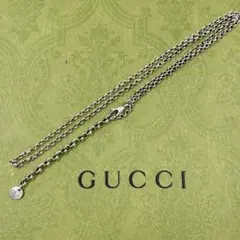 【訳あり】GUCCI ネックレス あずき チェーン Ag925 グッチ 訳あり】GUCCI ネックレス あずき チェーン Ag925 グッチ - メルカリ