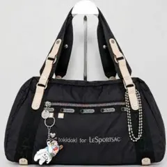 極美品 tokidoki LeSportsac コラボ ボストンバッグ ブラックのサムネイル