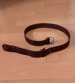 SUNSEA サンシー buckleless leather belt ベルト - メルカリ