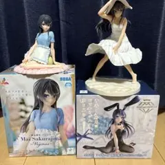 青春ブタ野郎はバニーガール先輩の夢を見ない 青ブタ 桜島麻衣　フィギュア　４点