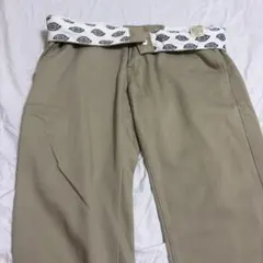 Dickies チノパン ベージュ ロゴウエストバンドのサムネイル
