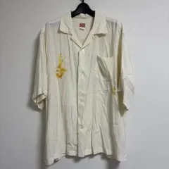 HINSON レーヨン スーベニアシャツ ベトジャン刺繍デザイン 25SS