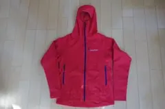 値下げ【モンベル】トレールアクション パーカ：メンズ：赤：Sサイズ