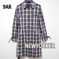 NEWYORKER☆チェックトレンチコートのサムネイル