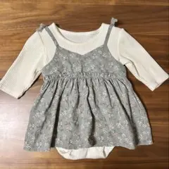 重ね着風ロンパース 70cm