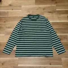 お*こ様 m*m様 y2k old UNIQLO ボーダー ロンT ノームコア
