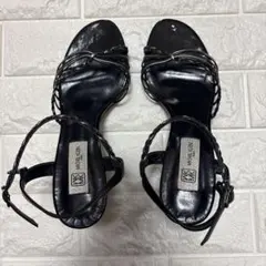 MICHEL KLEIN ストラップサンダル ブラック 23.5cmのサムネイル