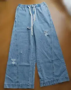 値引♫　新品未使用　レプシィム　イージーバギーデニム