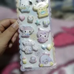 サンリオ♡もちもちマシュマロシール♡新品