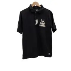 STUSSY stussy LIVIN' LARGE ポロシャツ ブラックのサムネイル