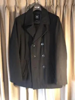 Gap 黒 ピーコート XL （中古）