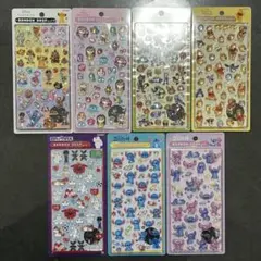 正規品 ボンボンドロップシール ディズニー 第二弾 7枚セット