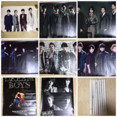 【未使用】KATーTUNポスター CD購入特典 8本セット