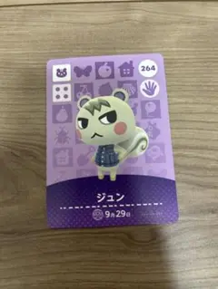 ジュン amiiboカード　264