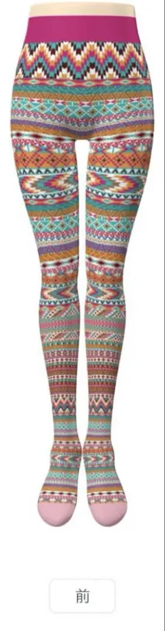 プリントタイツ