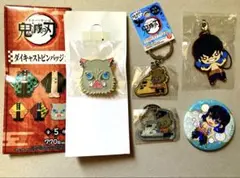 鬼滅の刃 嘴平伊之助 絵巻カフェ 猪子 遊郭編 くじ引き缶バッジ - メルカリ