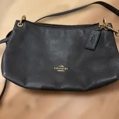 COACH ショルダーバッグ　ネイビーのサムネイル