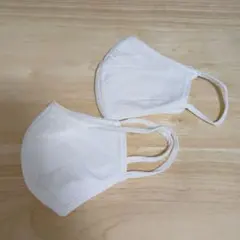 ユニクロ　エアリズムマスク　Lサイズ　白　ホワイト　2点セット