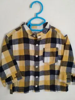 【無印良品】チェック柄シャツ サイズ90