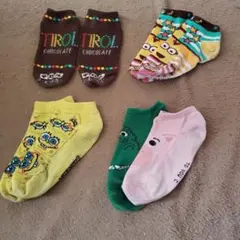 キャラクターキッズ靴下セット