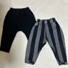 キッズパンツ 90サイズ GU、ペアマノン　２枚セット売り