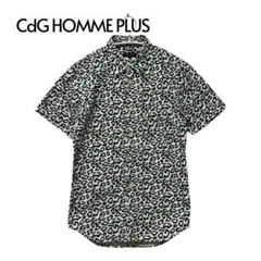 13SS CDG HOMME PLUS プアーキング期 レオパード 半袖 シャツのサムネイル