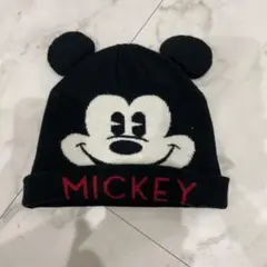 ミッキーマウス 耳付きニット帽 MICKEY-ZARA子供用