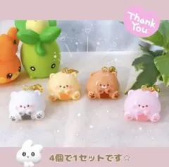 ♡ぶたまん♡ チャーム フェイクフード キーホルダー 樹脂粘土 - メルカリ