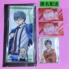 ミニミニタペストリー 黒子のバスケ クリアカード 緑間 高尾 原画展 黒バス