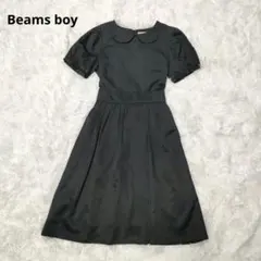 Beams boy　ビームスボーイ　サテンワンピース　腰リボンのサムネイル