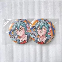 サカモトデイズ 赤尾晶 コレクション缶バッジ 2点