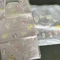 【新品未開封】ちいかわ　サンリオ　トートバッグ、エコバッグセットのサムネイル