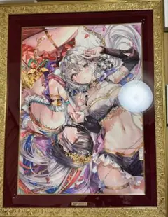 アールビバン　ももこ 版画 双星の踊り子II