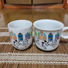 90年代ビンテージ　手描きの瞳が美しい101匹わんちゃんの陶器オブジェ Yahoo!オークション -「101匹わんちゃん 置物 陶器