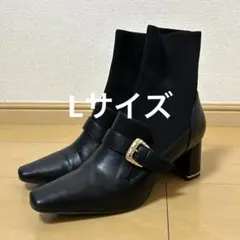 【値下げ】RANDA キルティングバックルニットドッキングブーツ