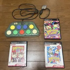 ☆DC ポップンミュージック 1～4 & ポップンコントローラ 極美品 希少 ☆DC ポップンミュージック 1～4 & ポップンコントローラ 極美品 希少
