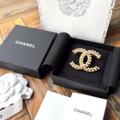 CHANEL シャネル ココマーク パールブローチ ゴールド B24V - メルカリ