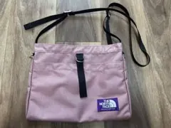 ノースフェイス　ピンク サコッシュ　パープルレーベル　ショルダーバッグ