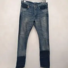 【希少XL・日本製】ポールスミス RED EAR パッチワーク デニム ジーンズのサムネイル