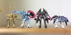組立品】HG ユニコーンガンダム フェネクス（Ver GFT）他3体セット