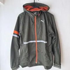 PUMA WINDCELLウィンドブレーカー オリーブグリーン　メンズS
