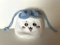 ちいかわ　フェイス巾着　ハチワレ