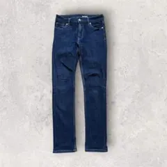 デニムパンツ ストレート navy アメカジ y2k 低身長のサムネイル