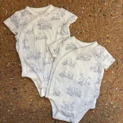 baby GAP ベビー ロンパース 2枚セット　3-6m 6-12mのサムネイル