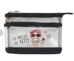 ★新品 ハローキティ 雑材クリアポーチ 日焼けキティ アベイルのサムネイル