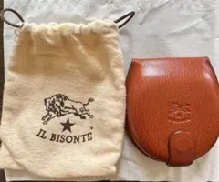 IL BISONTE レザー コインケース ブラウン
