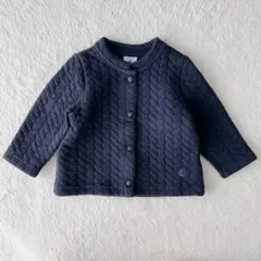 【美品】PETIT BATEAU プチバトー カーディガン ジャケット 80
